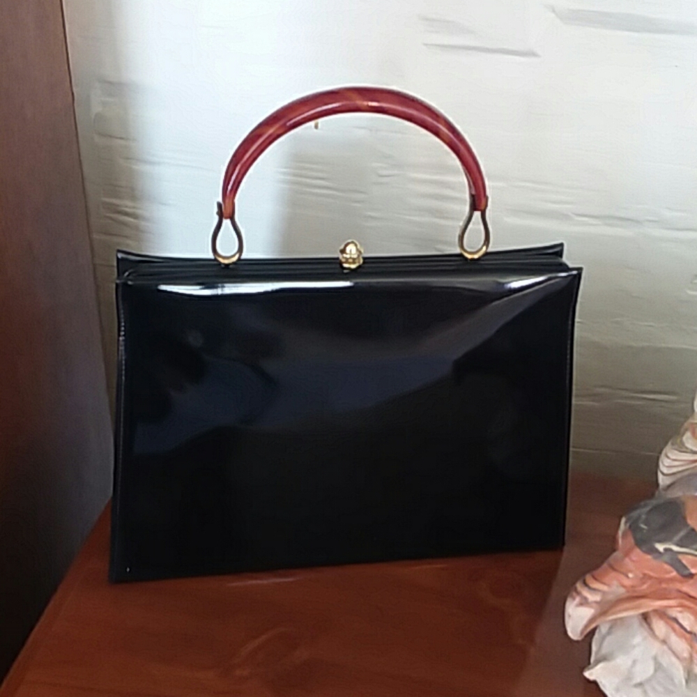 Vintage Bobbie Jerome Black Purse